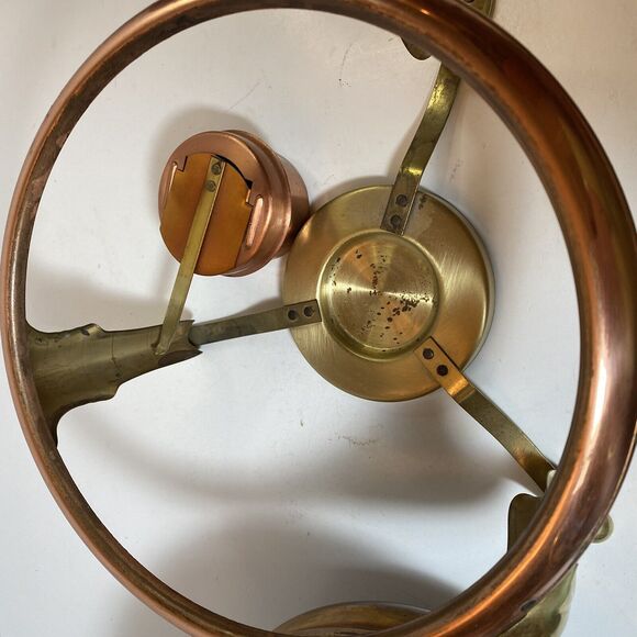 Rare Electric Copper Brass Chafing Dish Food Warmer Sterno Stand 12”x12” Vtg 50s - Picture 7 of 10